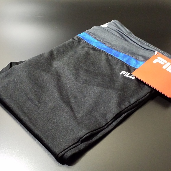 FILA - Get Up And Go 3/4 Leggings (black/blue) - Picture 2 of 5